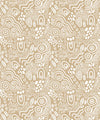 Landscapes Wallpaper, Tan & White