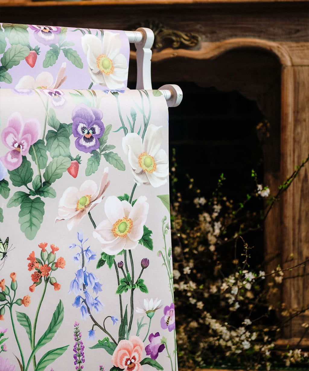 Garden of Dreams Wallpaper, Clay