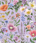 Garden of Dreams Wallpaper, Lilac