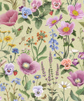 Garden of Dreams Wallpaper, Summer Green