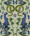 Garden of Elysium Wallpaper, Taupe Green