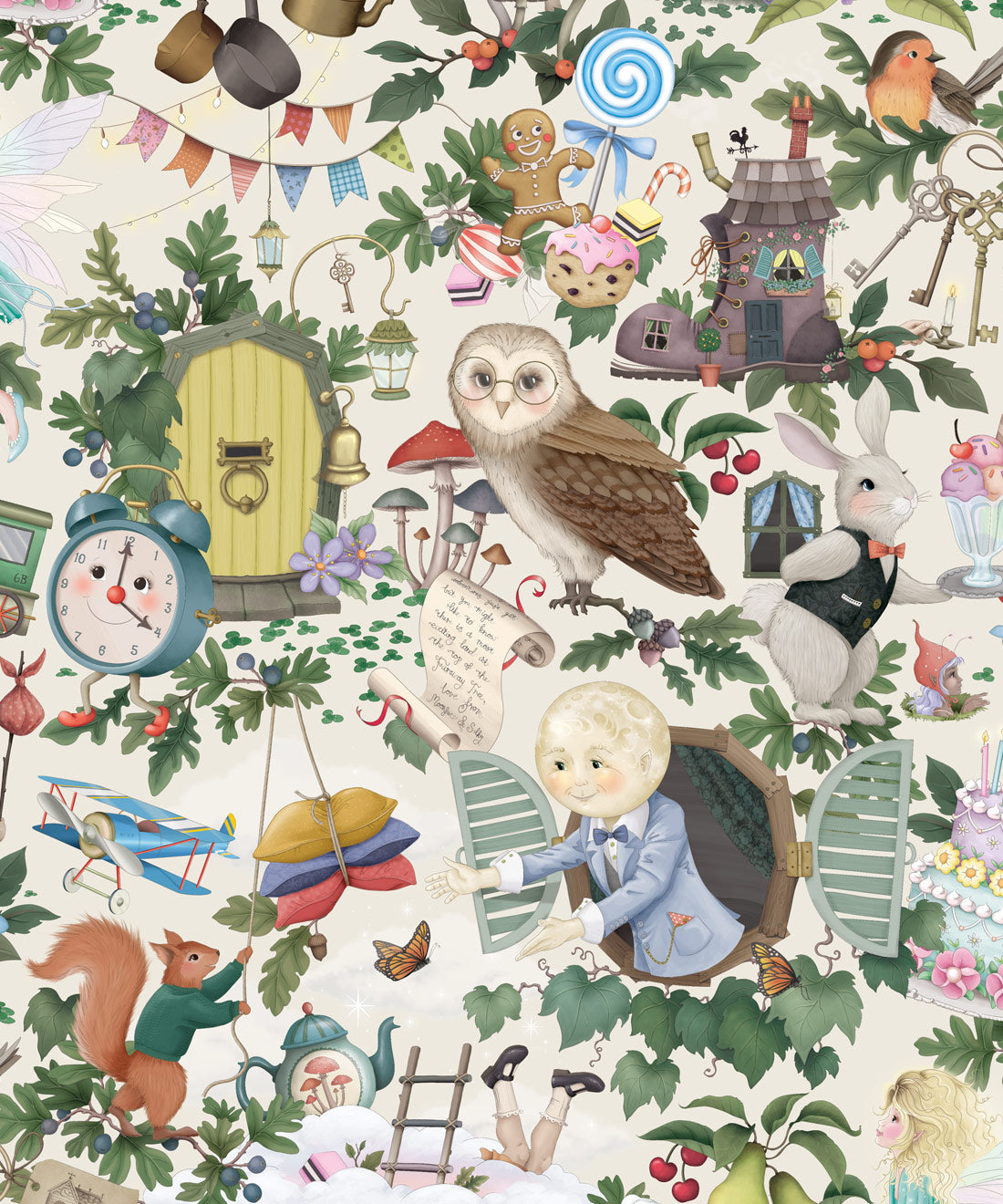 The Faraway Tree Wallpaper, Canvas