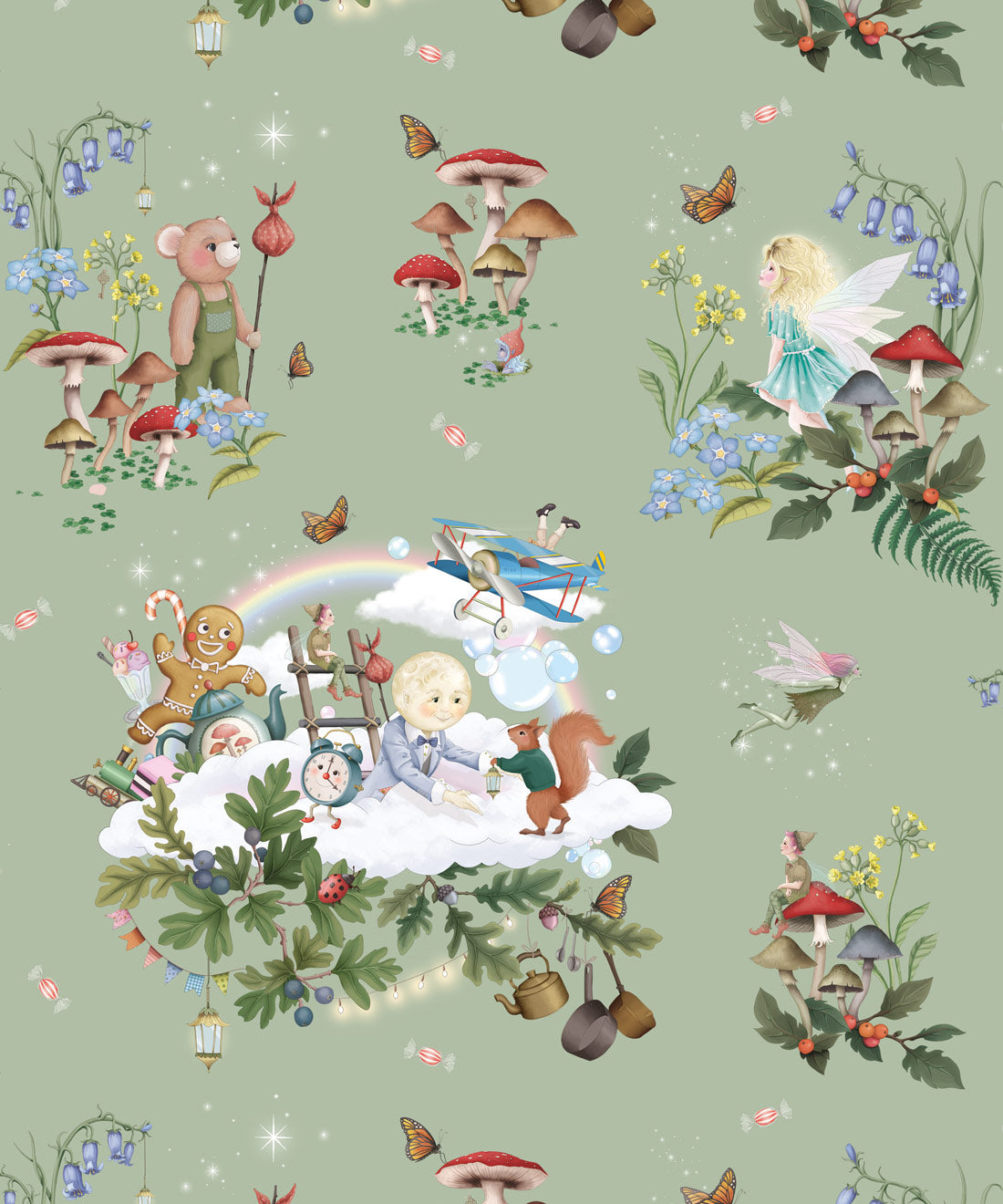 Land of Enchantments Wallpaper, Sage