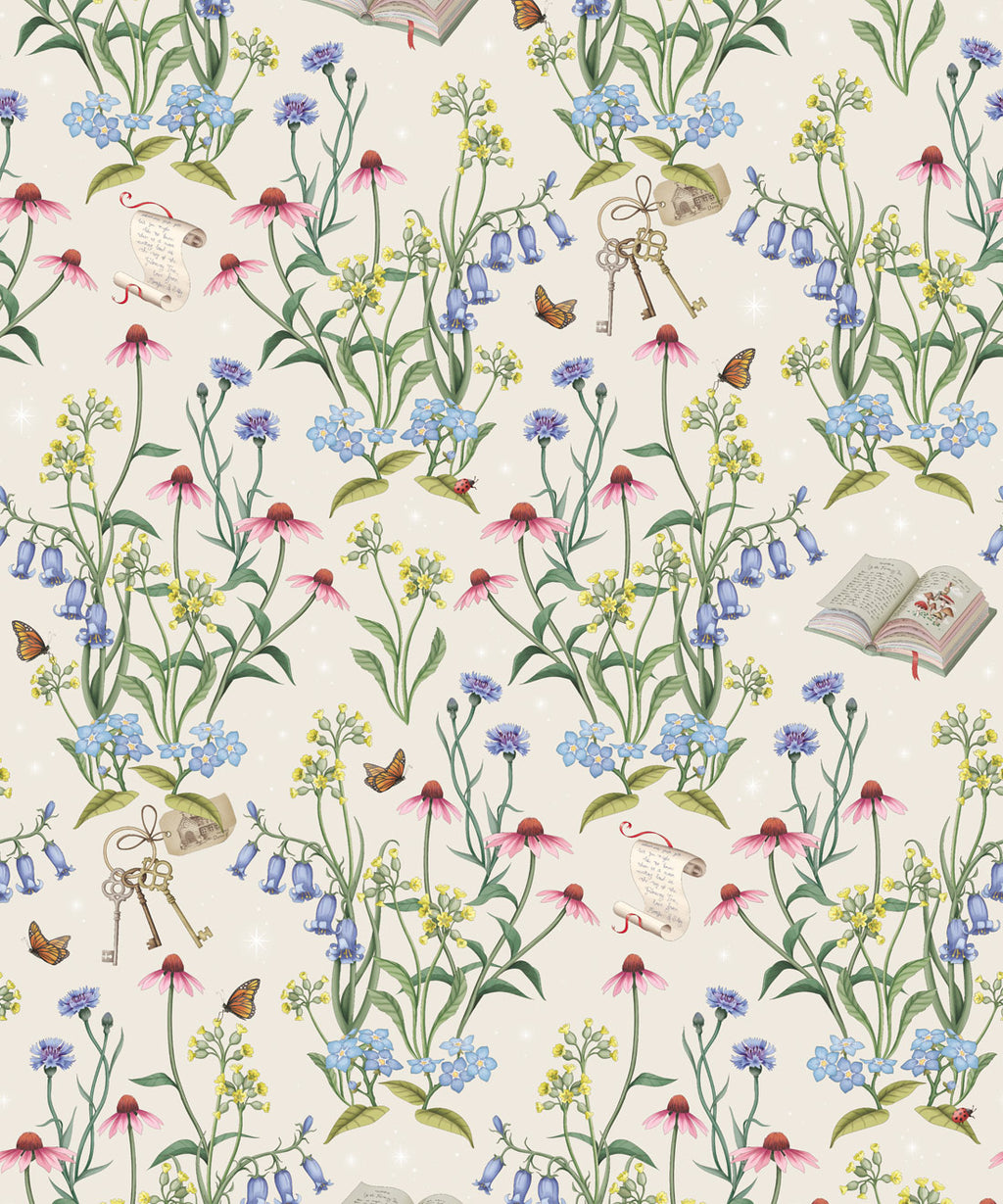 Storybook Meadow Wallpaper, Canvas