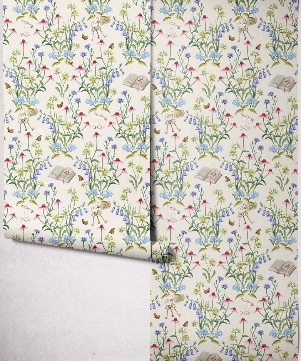 Storybook Meadow Wallpaper, Canvas