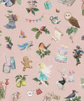 Faraway Friends Wallpaper, Blush