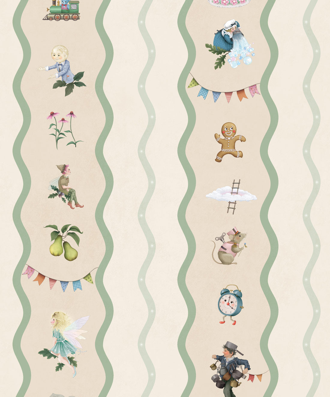 Slippery Slip Wallpaper, Canvas