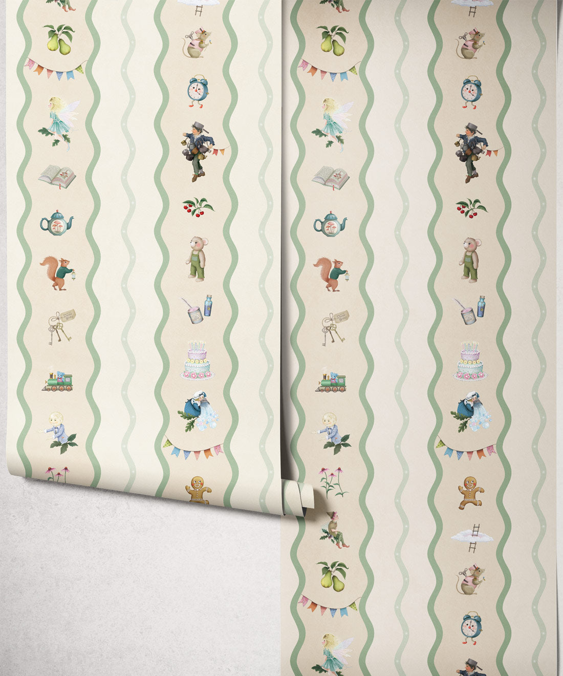 Slippery Slip Wallpaper, Canvas