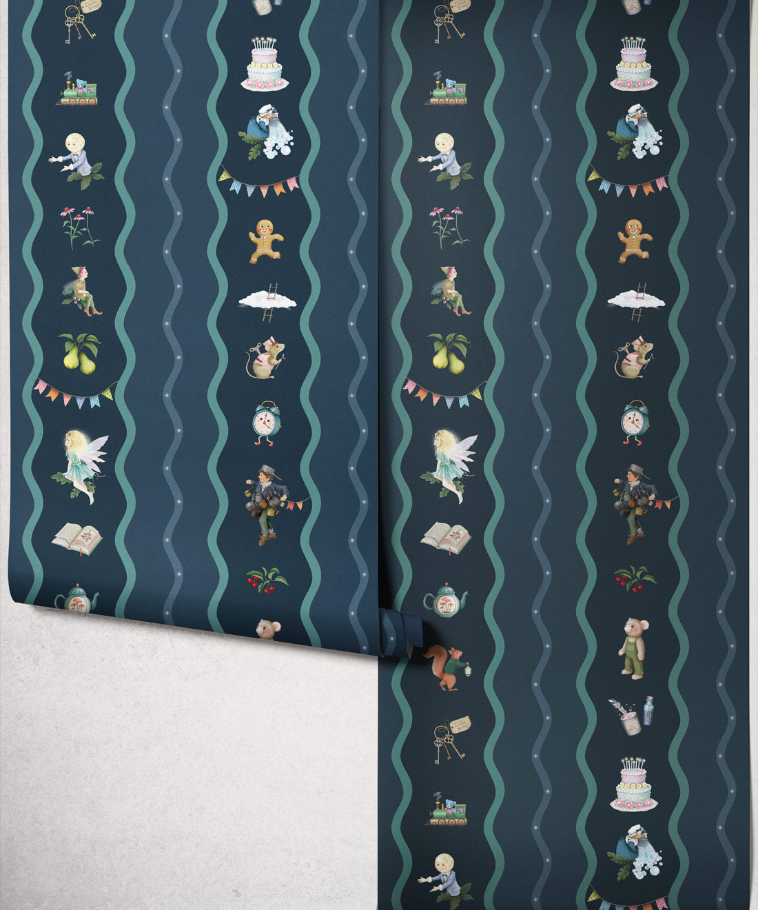 Slippery Slip Wallpaper, Night