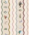 Slippery Slip Wallpaper, Rainbow