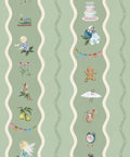 Slippery Slip Wallpaper, Sage