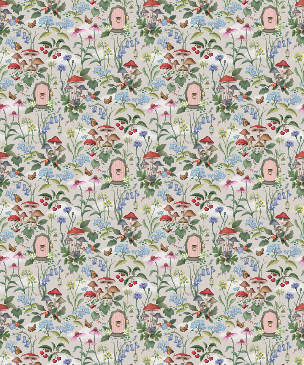 The Wishing Door Wallpaper, Mushroom