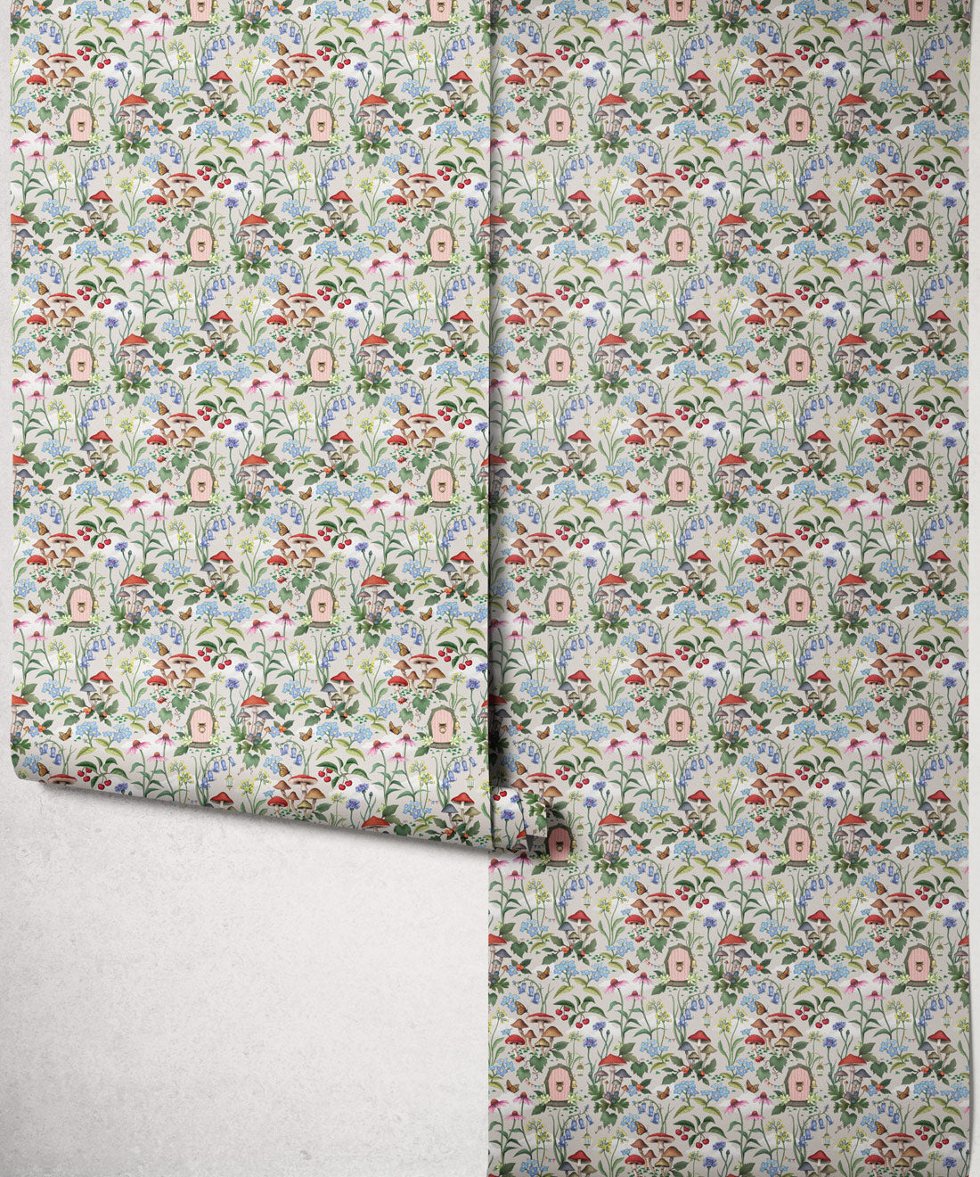 The Wishing Door Wallpaper, Mushroom