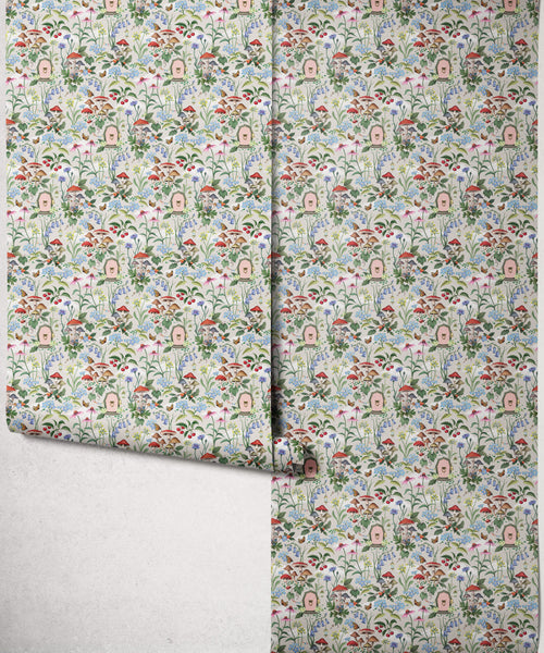 The Wishing Door Wallpaper, Mushroom