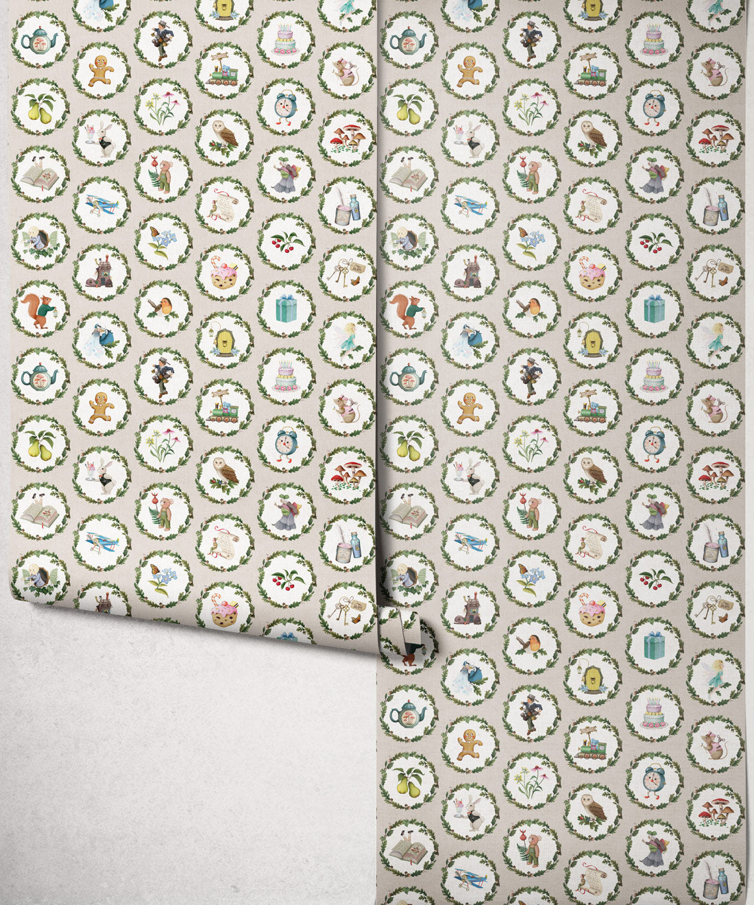 Enchanted Keepsakes Wallpaper, Mushroom