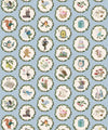 Enchanted Keepsakes Wallpaper, Periwinkle