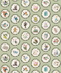 Enchanted Keepsakes Wallpaper, Sage