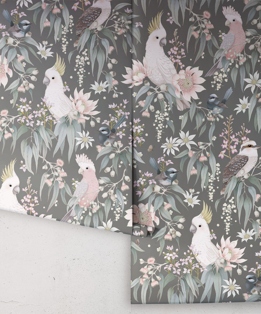 Bush Melody by Fleur Harris - Gum Grey