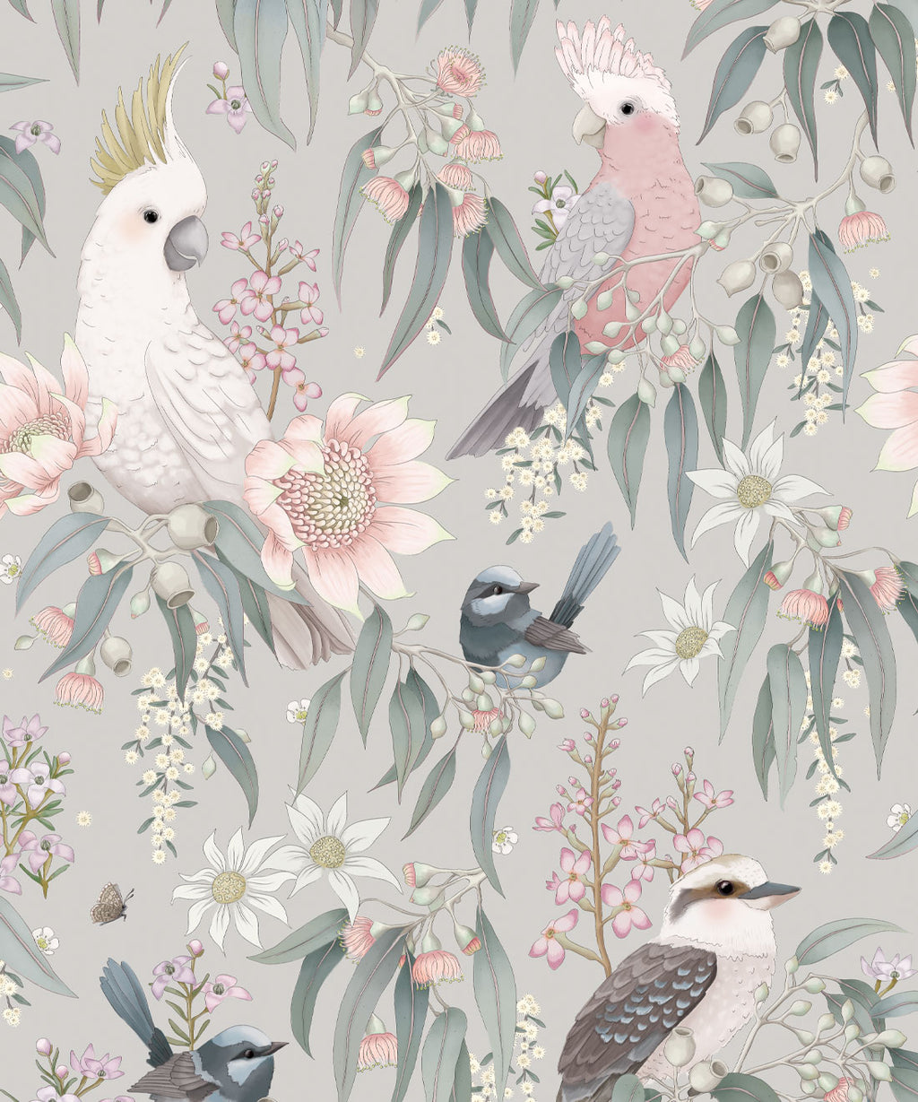 Bush Melody Wallpaper, Salt Bush