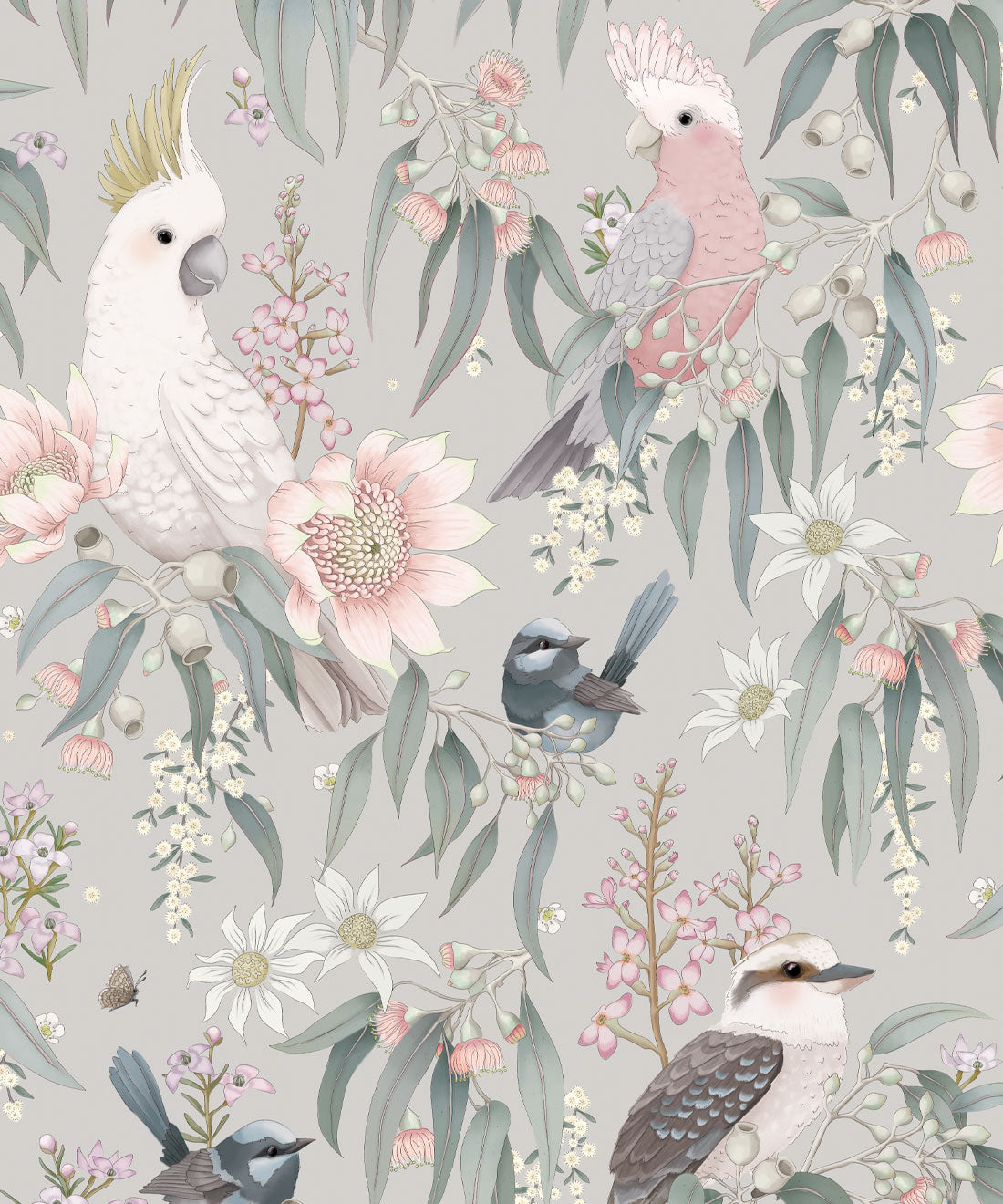 Bush Melody Wallpaper, Salt Bush