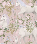 Unicorn Dreams Wallpaper, Ballet Rose