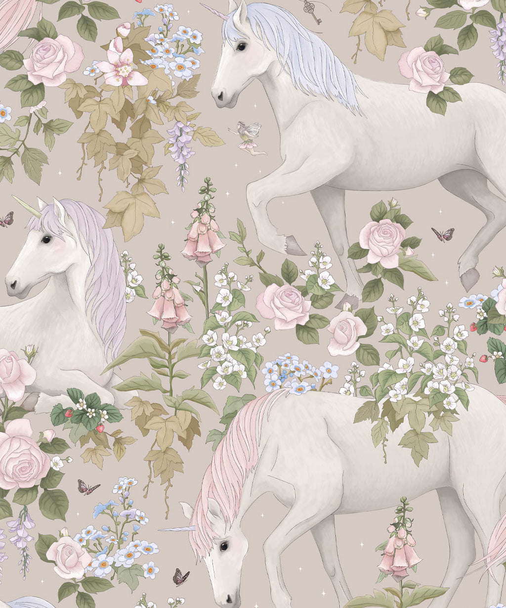 Unicorn Dreams Wallpaper, Skipping Stone