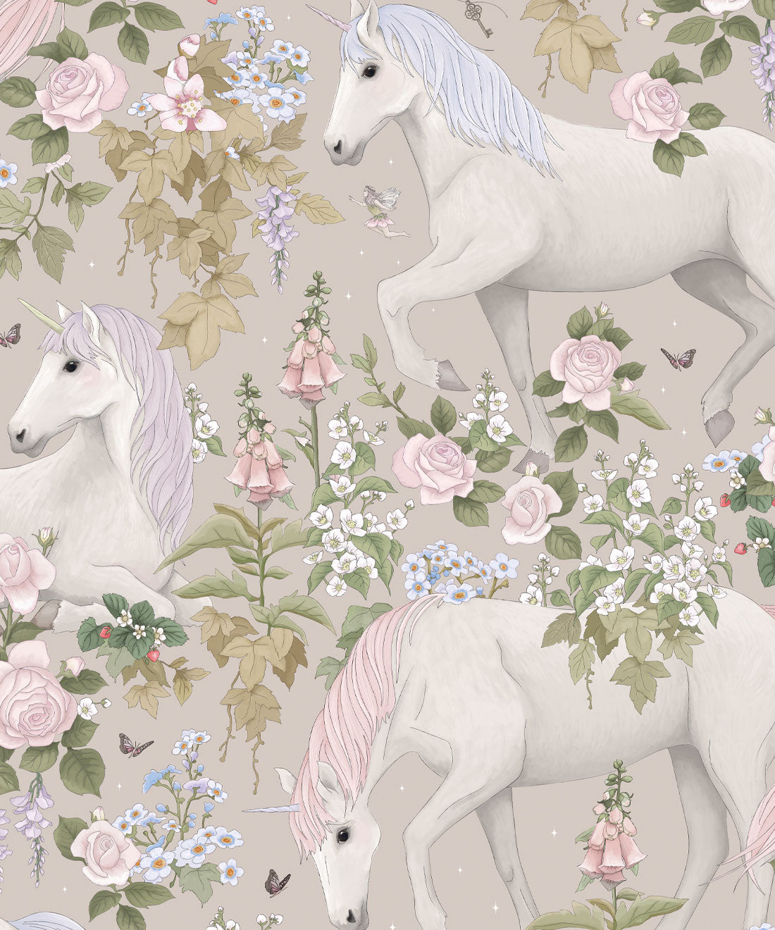 Unicorn Dreams Wallpaper, Skipping Stone