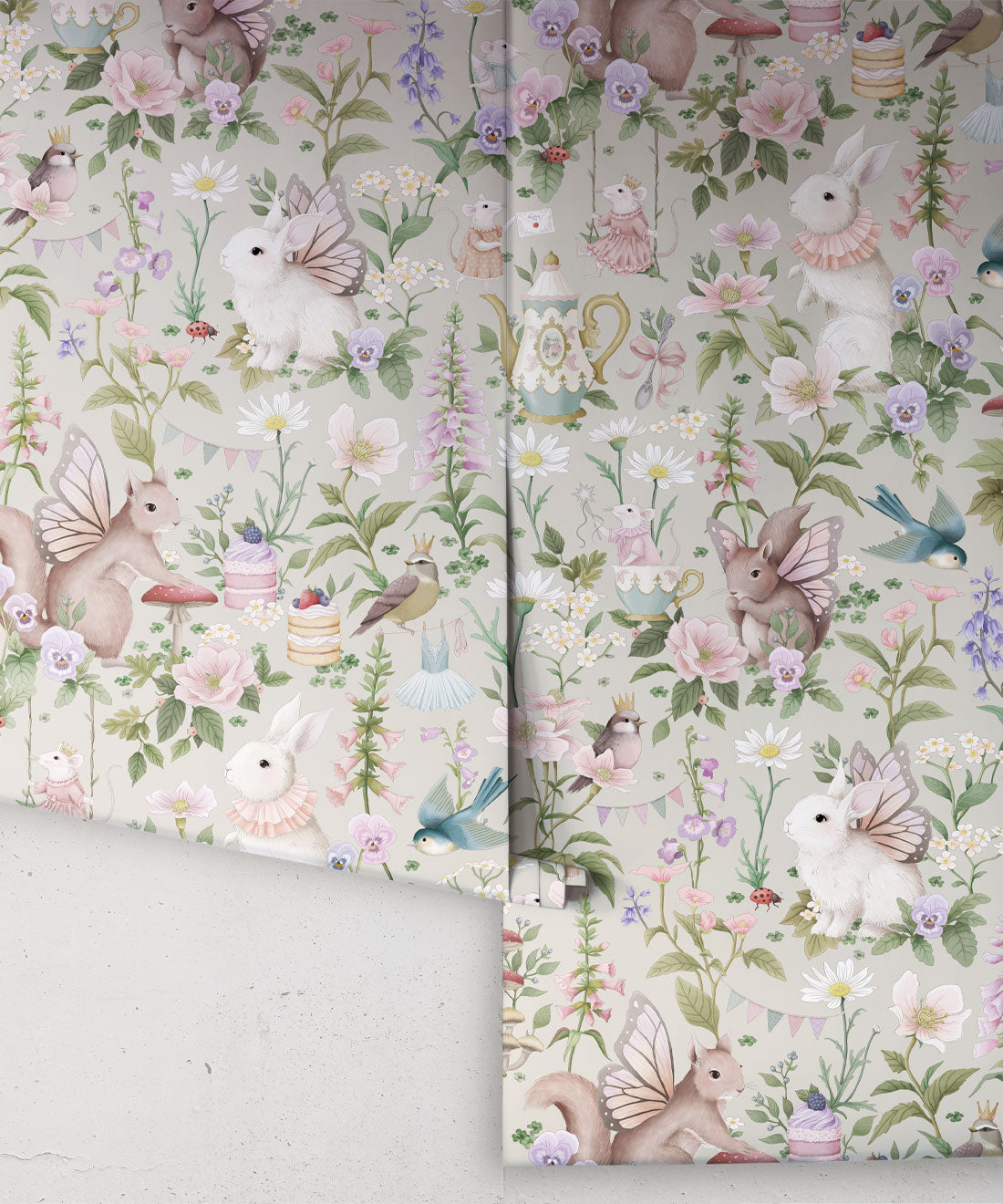 Garden Party Wallpaper, Gentle Sage