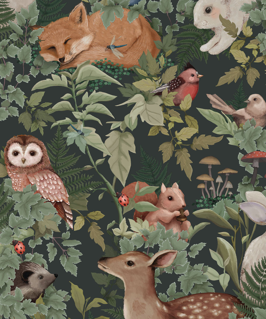 In The Woods Wallpaper, Forest