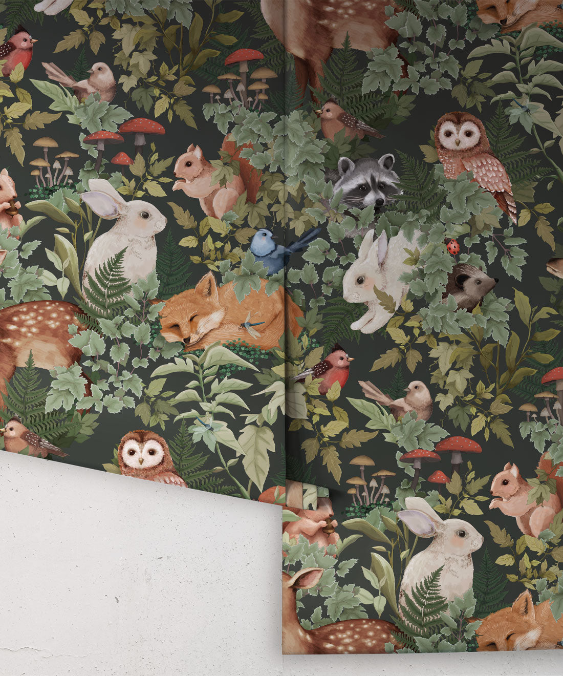 In The Woods Wallpaper, Forest