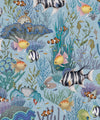 Treasure Reef by Fleur Harris - Island Blue