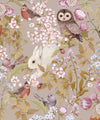 Woodlands Wallpaper, Taupe Grey