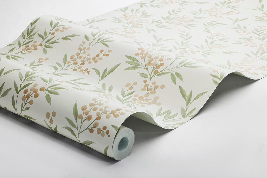 Forest Berries 4714 - Red and Verdant Green