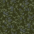 Forest Berries 4715 - Green and Purple