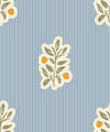 Piper, Nooooo Wallpaper, Blue & Orange