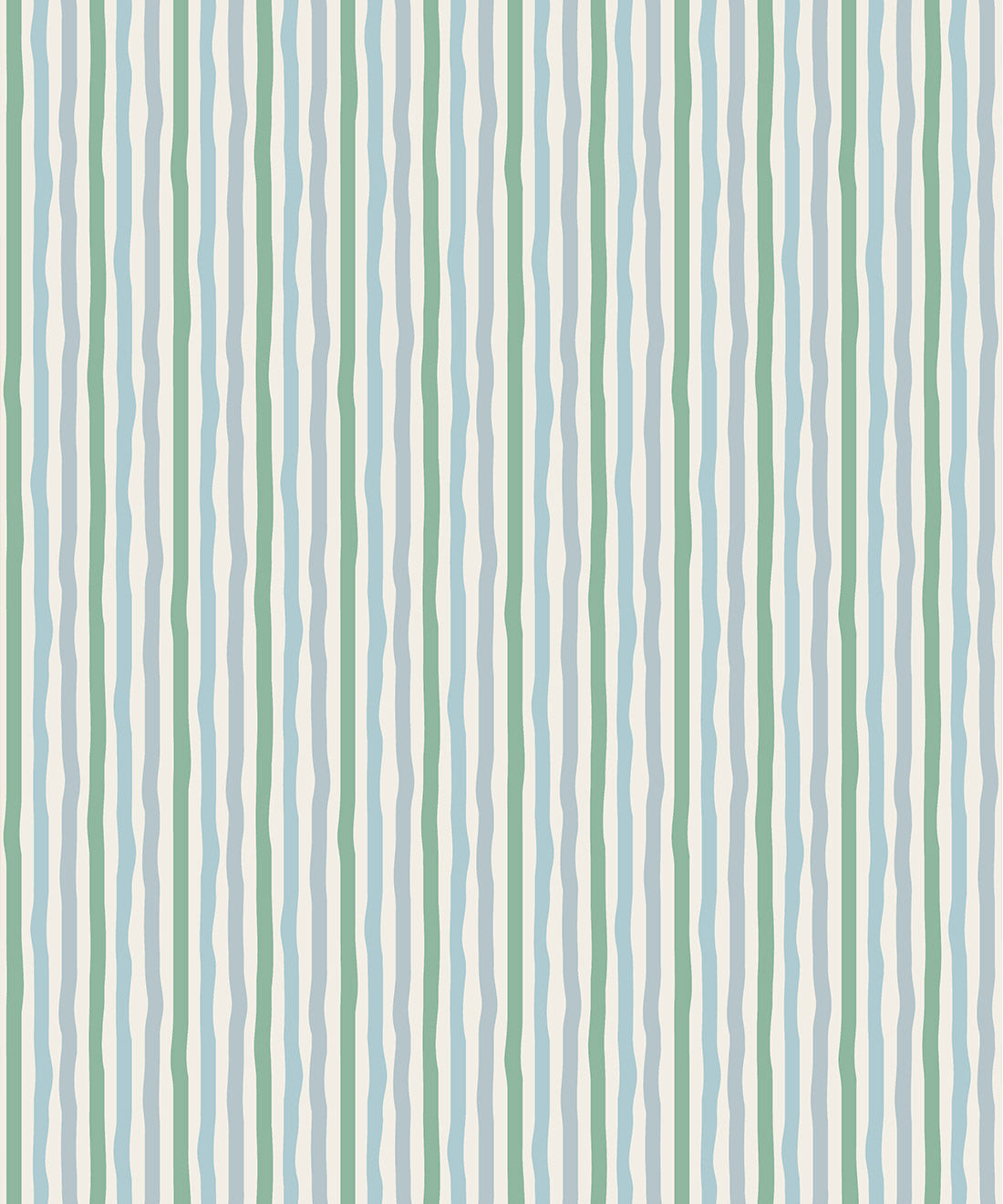 Can’t Keep It Straight Wallpaper, Blue & Green