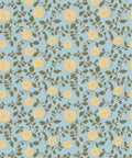 Mary Lennox Wallpaper, Blue & Yellow
