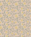 Mary Lennox Wallpaper, Peach & Mustard
