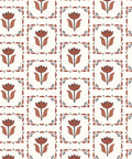 Flora Wallpaper, Brown & Black