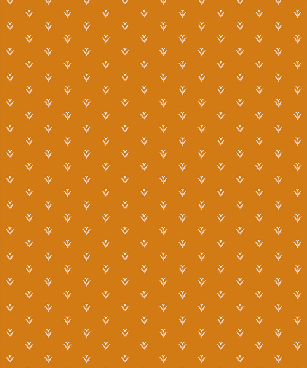 Nana’s Kitchen Wallpaper, Auburn & Ivory