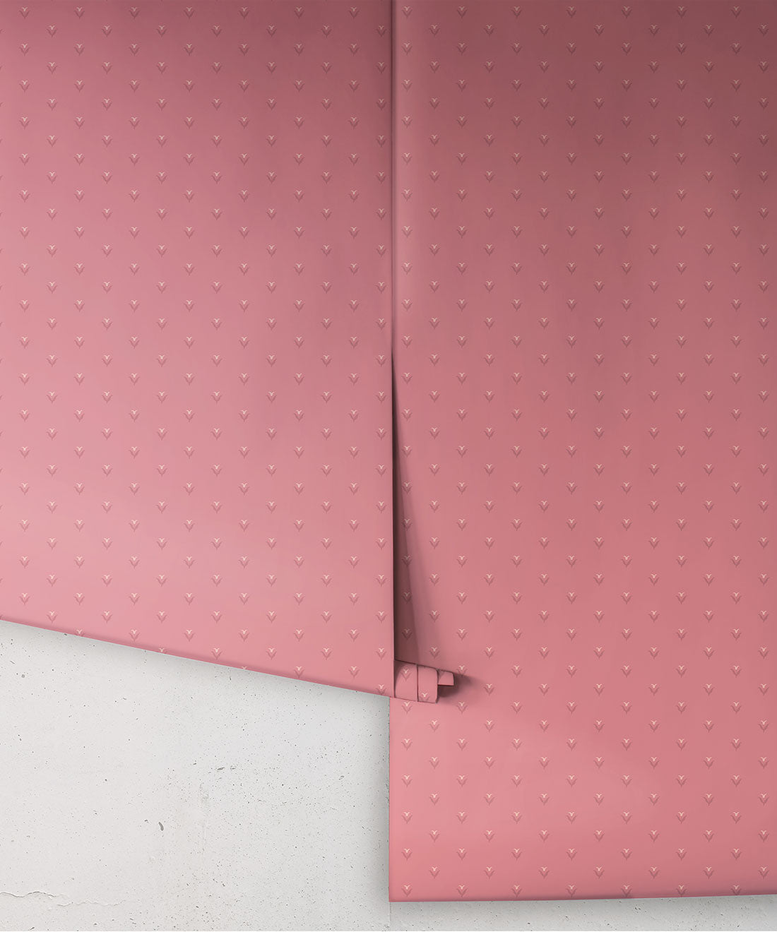 Nana’s Kitchen Wallpaper, Magenta