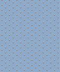 Nana’s Kitchen Wallpaper, Periwinkle & Brown
