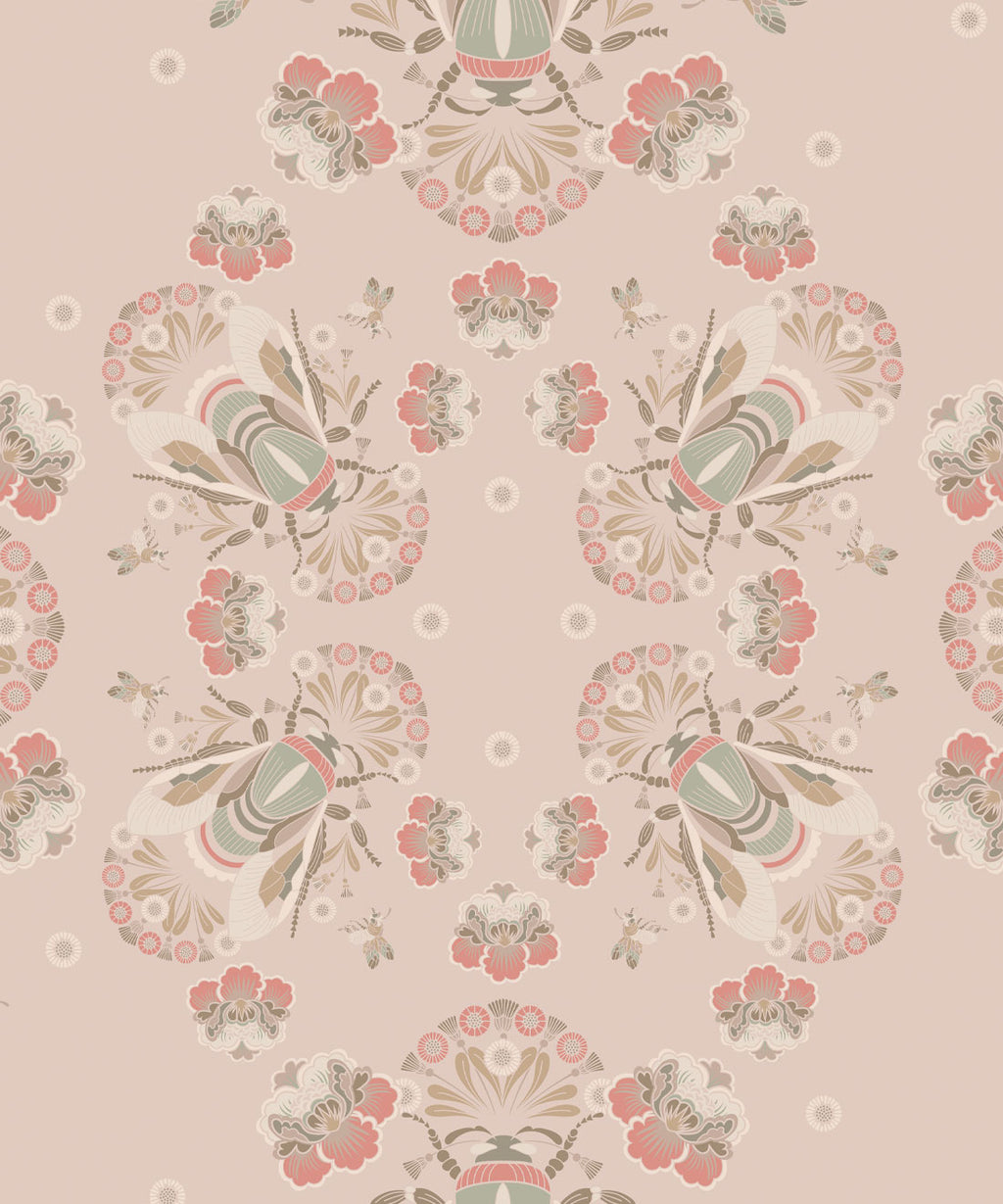 Bees Lace Wallpaper, Petal