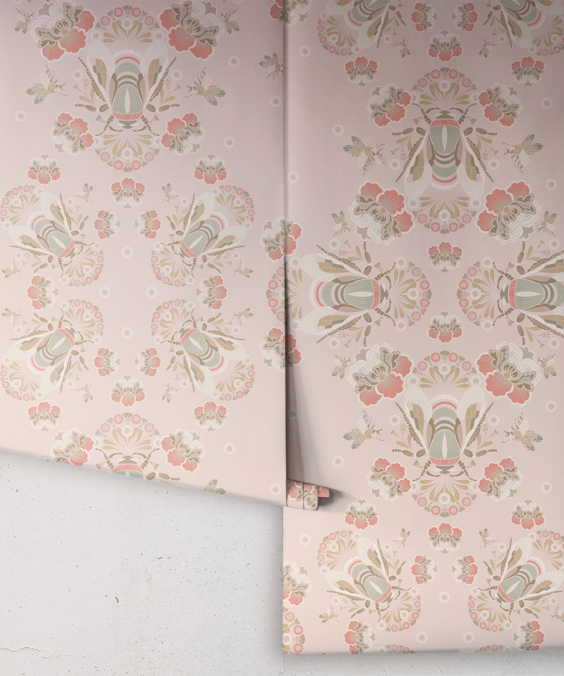 Bees Lace Wallpaper, Petal