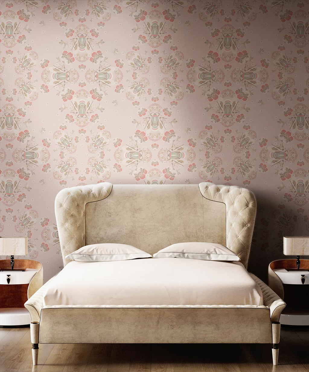 Bees Lace Wallpaper, Petal