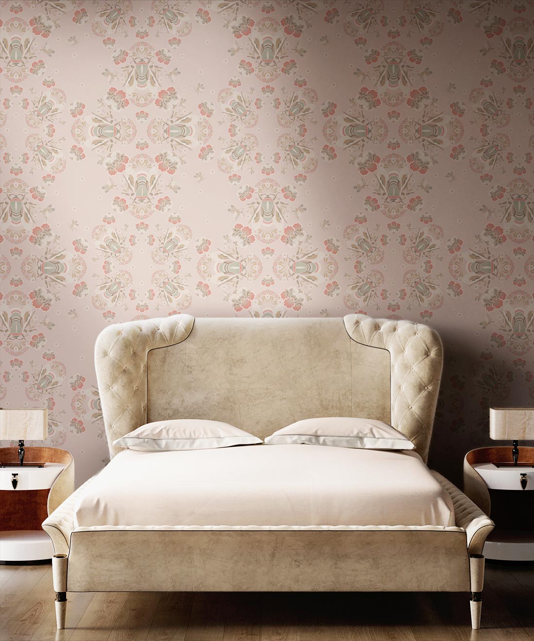 Bees Lace Wallpaper, Petal