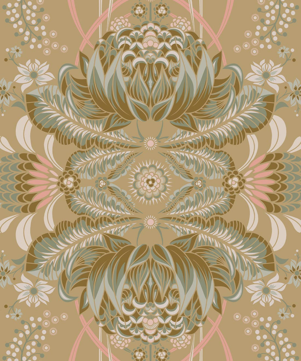 Bush Beauty Wallpaper, Toffee