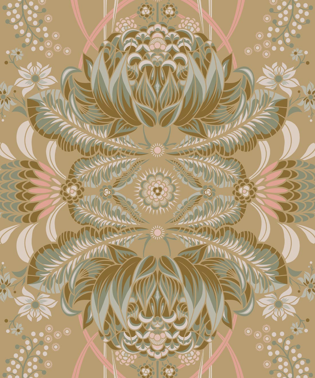 Bush Beauty Wallpaper, Toffee