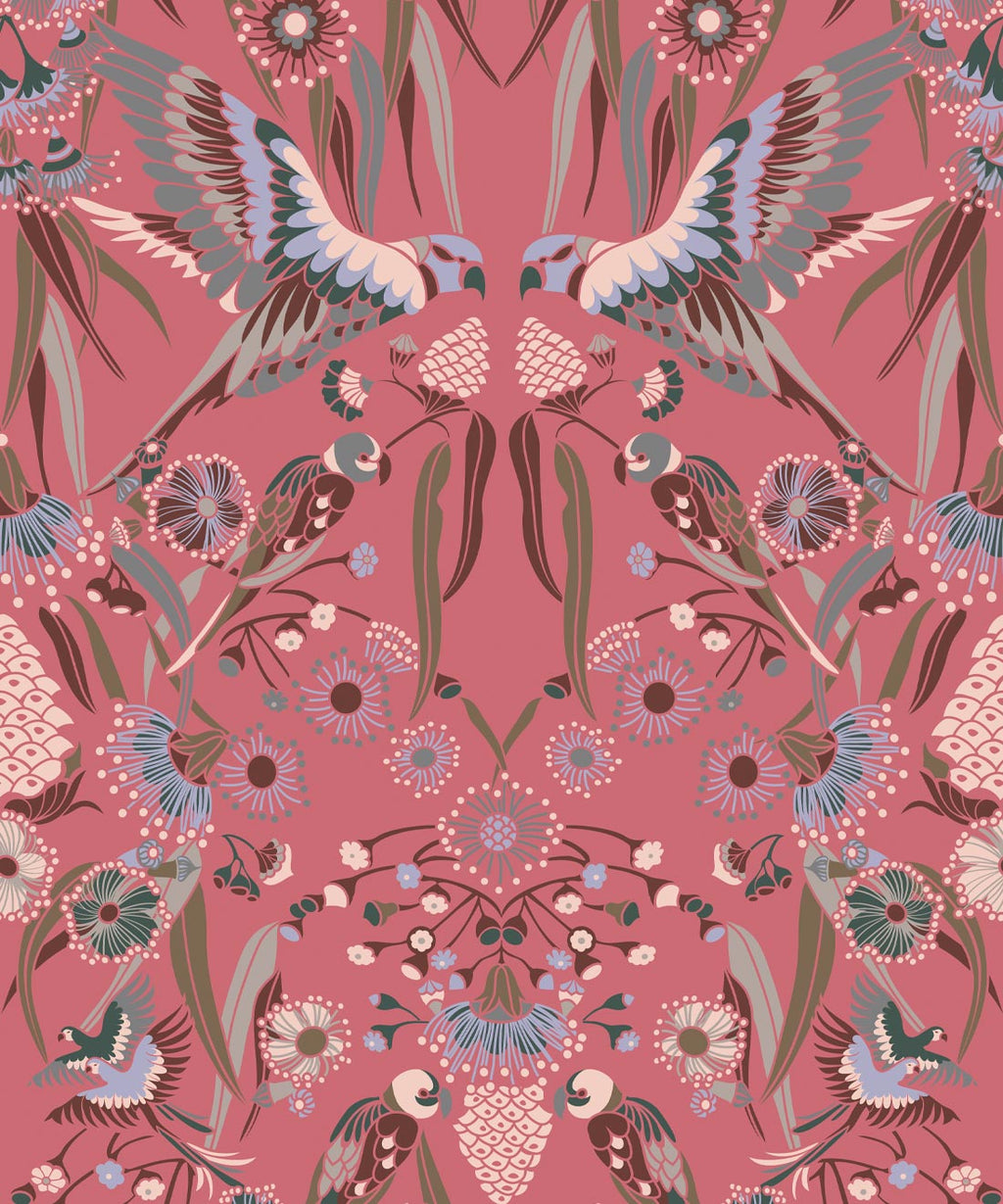 Gumnut Paradise Wallpaper, Cherry