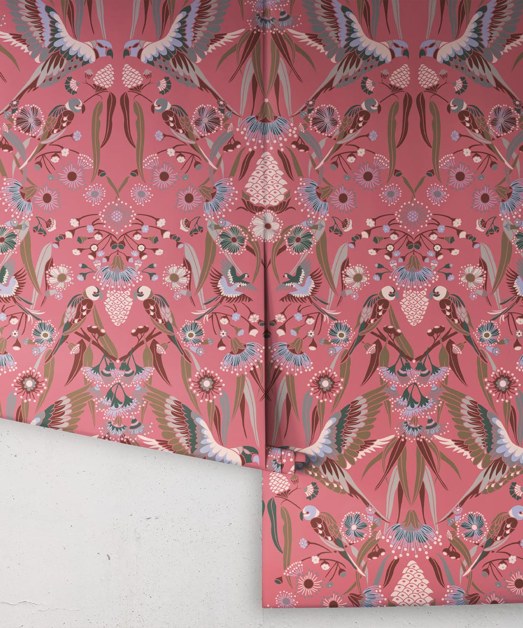 Gumnut Paradise Wallpaper, Cherry